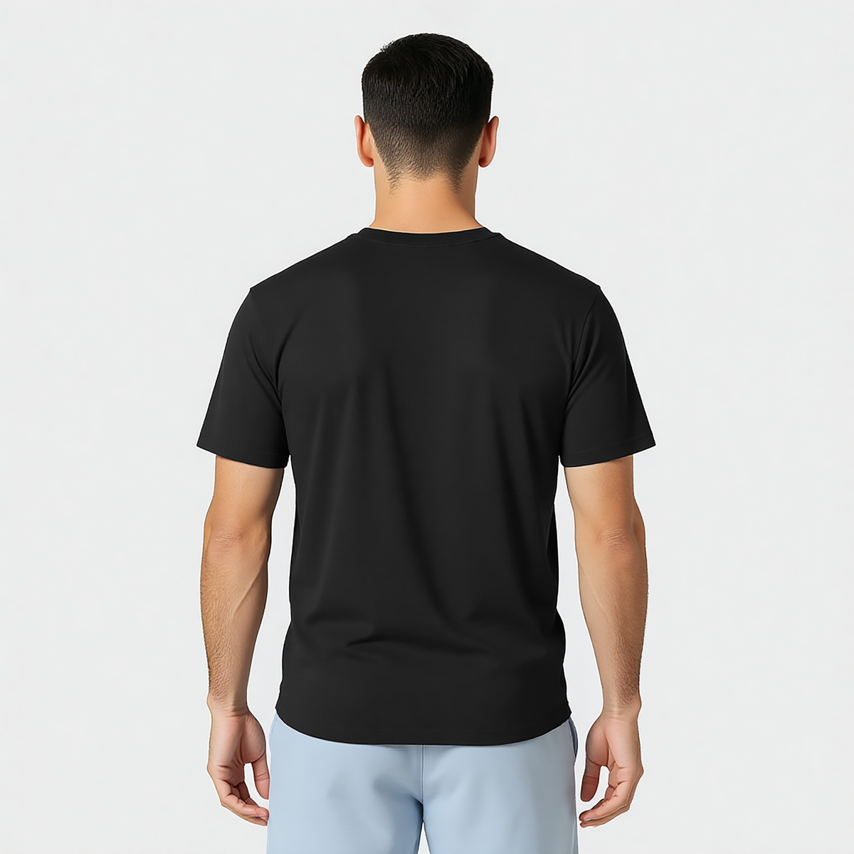 GYMJET Everyday Cotton T-Shirt - Black