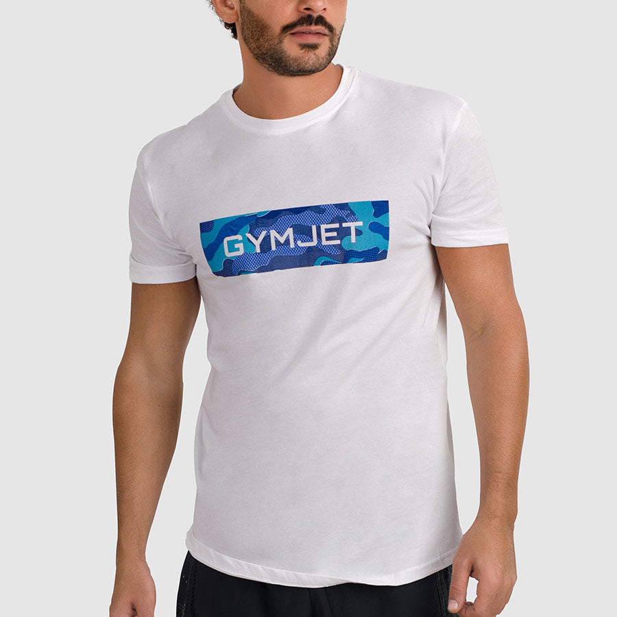 Blue Camo T-shirt – GYMJET