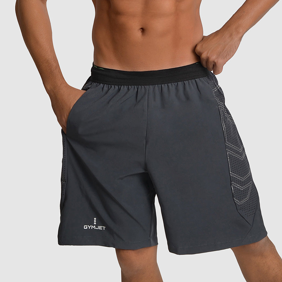 GYMJET Pro Flex Training Shorts - Grey